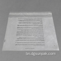 LDPE পলি ব্যাগ পোশাক শ্বাসরোধ সতর্কীকরণ ব্যাগ